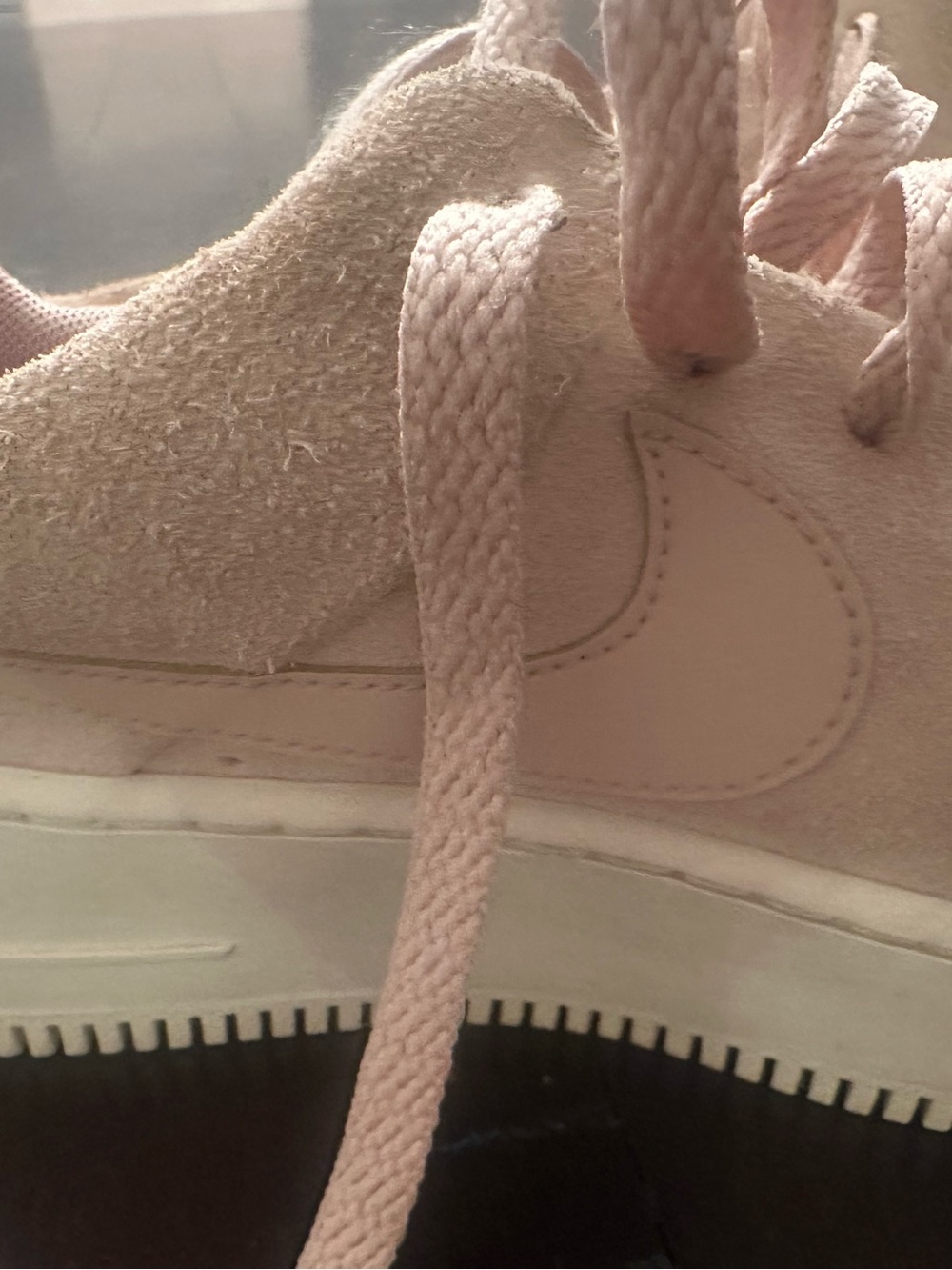 Nike Air Force 1 Light Pink Sneakers